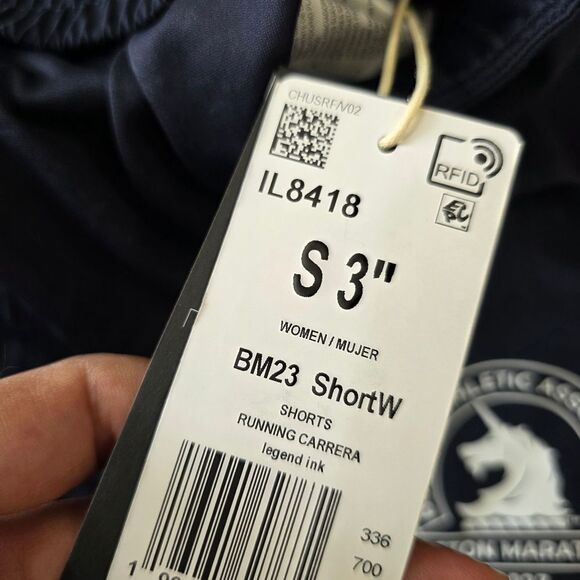Adidas Boston Marathon 2023 Women's Running Shorts Size Small S Blue Adizero New - Picture 13 of 16
